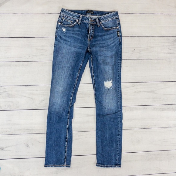 Silver Jeans Denim - Silver Jeans Suki Straight Size 28